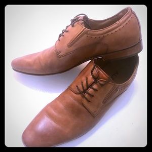 Aldo Brown Leather Dress Shoes